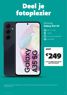 Aanbieding: Samsung Galaxy A35 5G