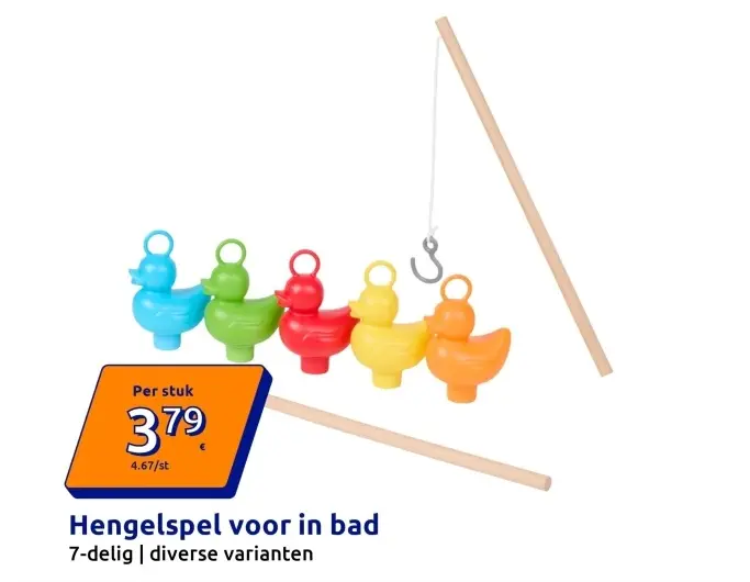 Aanbieding: Hengelspel voor in bad