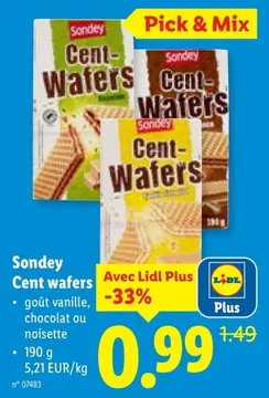 Offre: Cent wafers