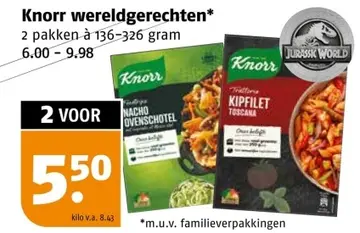 Aanbieding: Knorr wereldgerechten