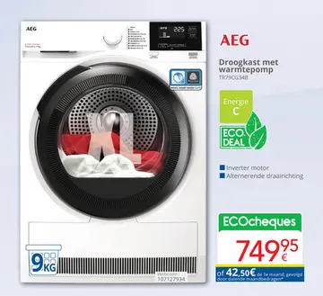 Aanbieding: Droogkast met warmtepomp