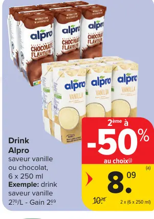 Offre: Drink