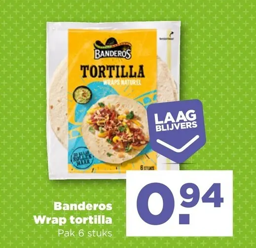 Aanbieding: Banderos Wrap tortilla