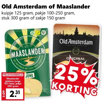 Aanbieding: Old Amsterdam of Maaslander