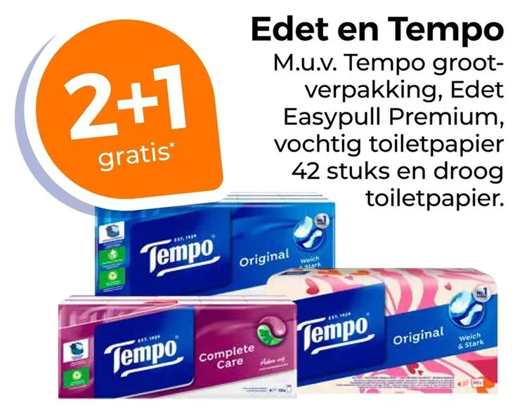 Aanbieding: Edet en Tempo