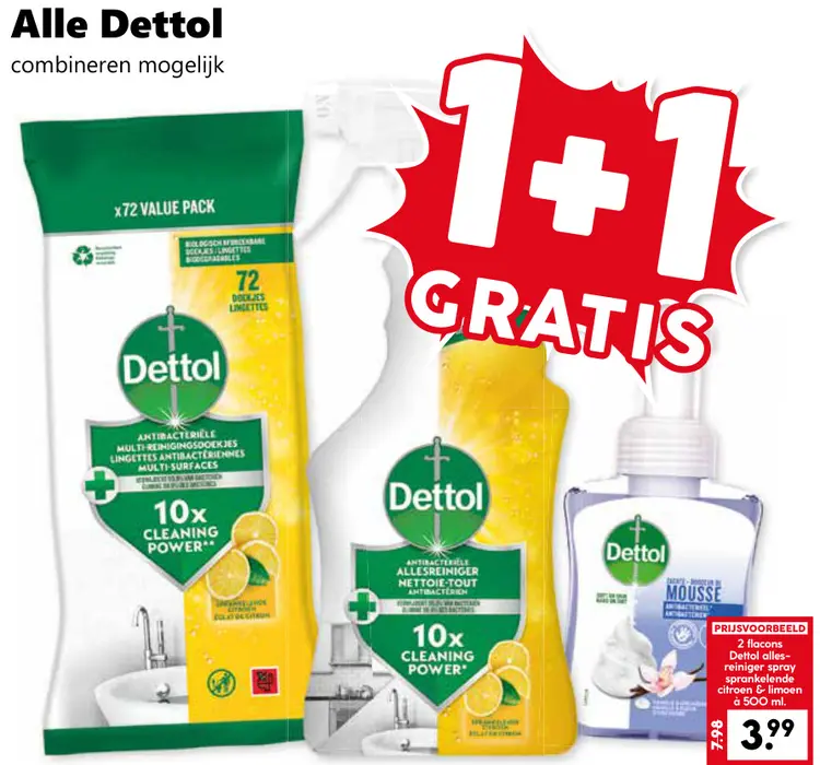 Aanbieding: Alle Dettol