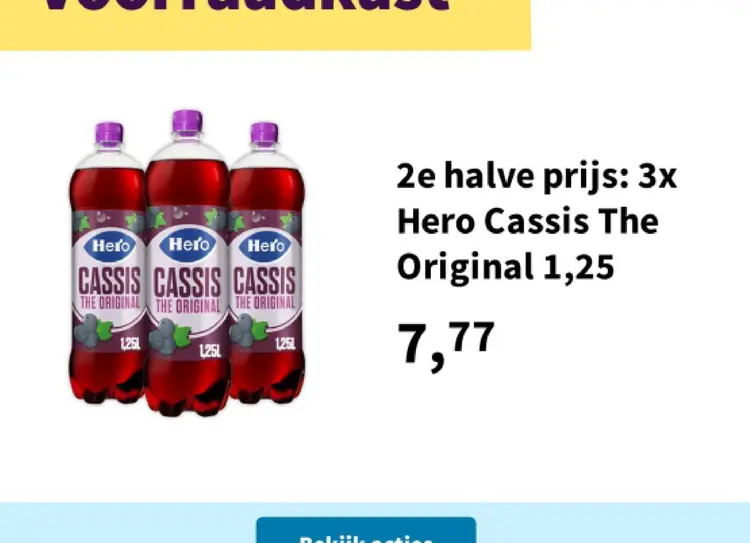 Aanbieding: Cassis The Original