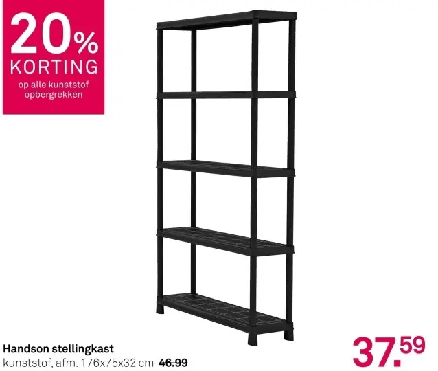 Aanbieding: stellingkast