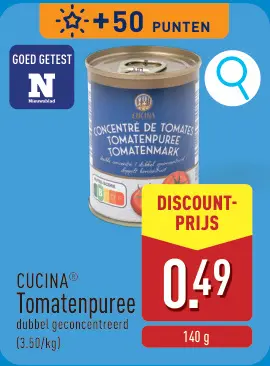 Promotie: Tomatenpuree