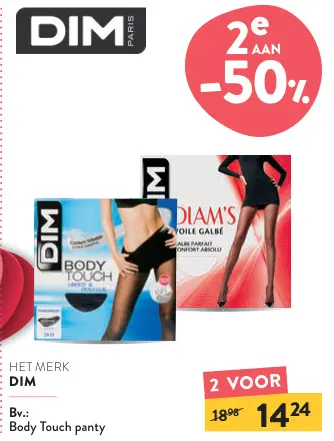 Promotie: Body Touch panty
