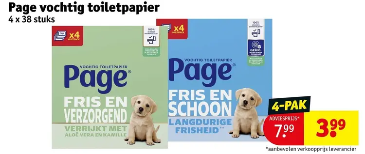 Promotie: Vochtig toiletpapier