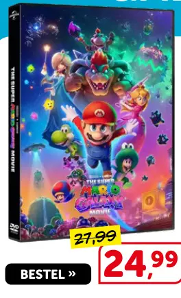 Promotie: The super mario galaxy movie