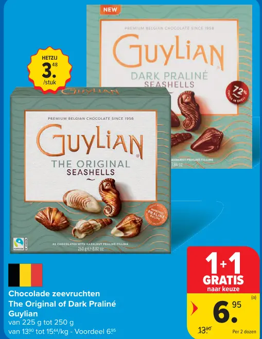 Promotie: Chocolade zeevruchten The Original of Dark Praliné