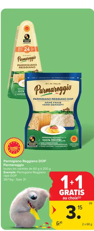Offre: Parmareggio Parmigiano Reggiano DOP