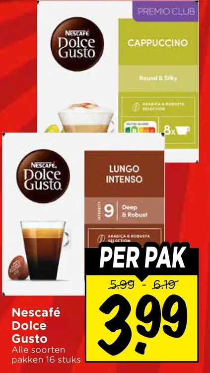 Aanbieding: Nescafé Dolce Gusto