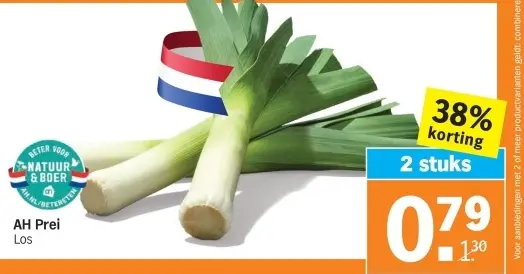 Aanbieding: Prei