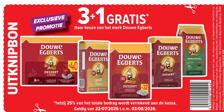Promotie: Douwe Egberts Coffee