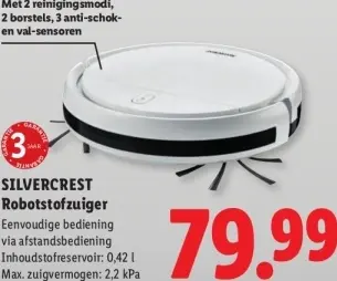 Aanbieding: Robotstofzuiger