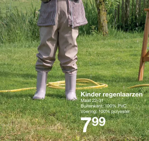 Aanbieding: Kinder regenlaarzen