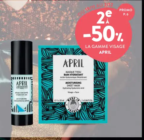 Offre: April visage