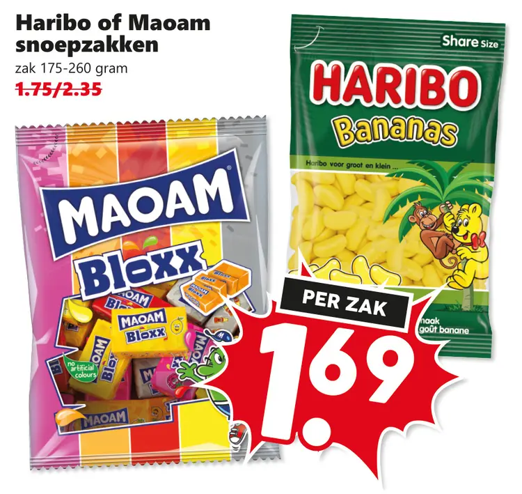 Aanbieding: Snoepzakken