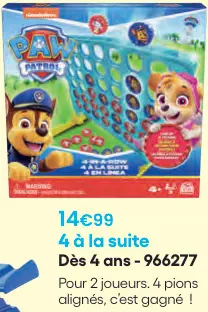 Offre: 4 à la suite
