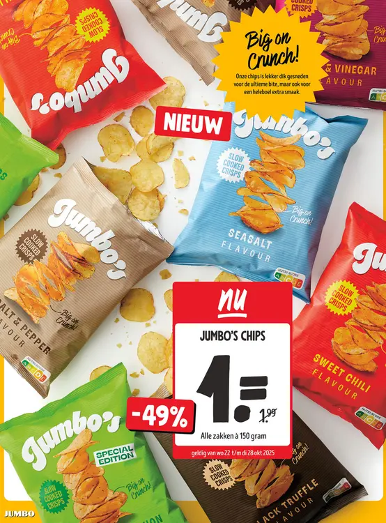 Aanbieding: Jumbo's Chips