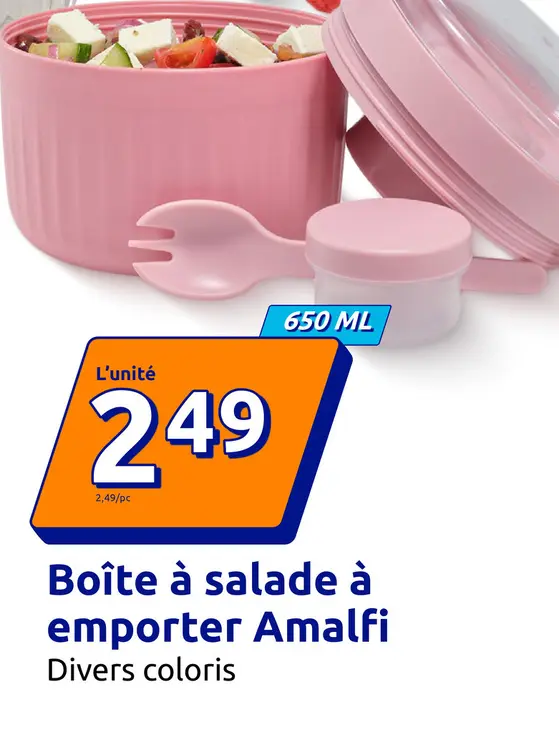 Offre: Boîte à salade à emporter Amalfi