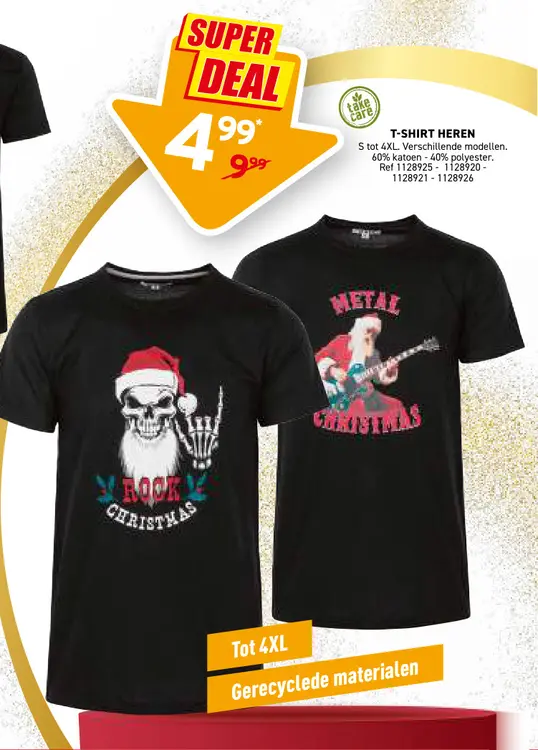 Promotie: T-shirt heren