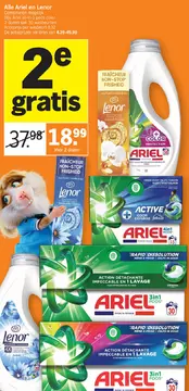 Aanbieding: Ariel & Lenor