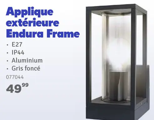 Offre: Applique extérieure Endura Frame