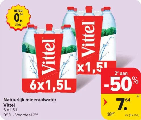 Promotie: Natuurlijk mineraalwater