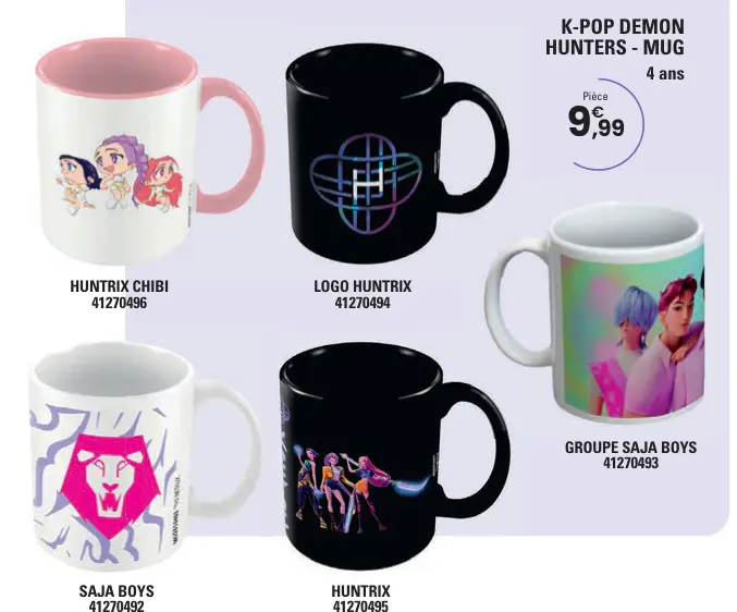 Offre: K-pop demon hunters - mug