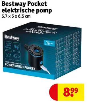 Aanbieding: Pocket elektrische pomp