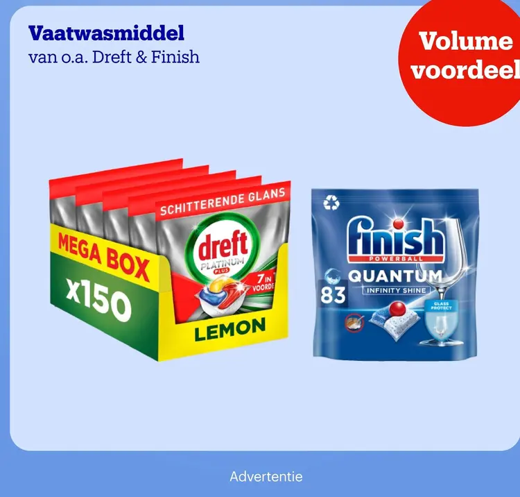 Aanbieding: Vaatwasmiddel