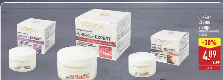Offre: Crème visage