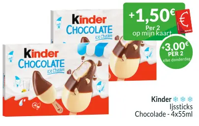 Promotie: Ijssticks Chocolade