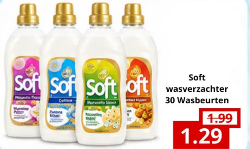 Promotie: wasverzachter