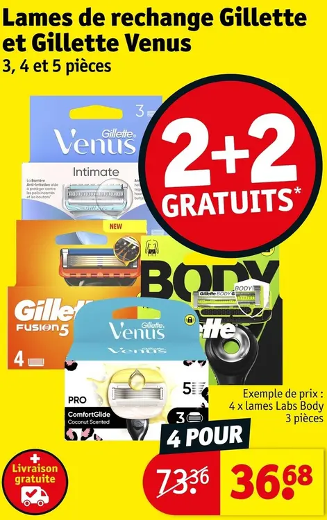 Offre: Lames de rechange