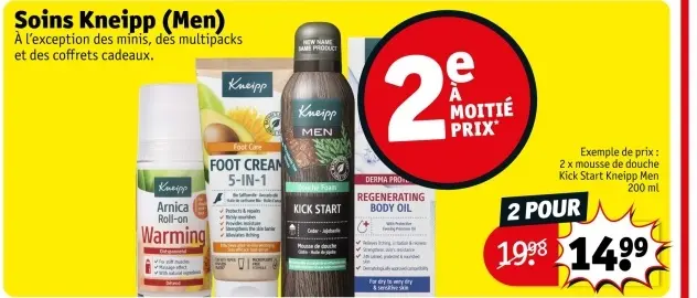 Offre: Soins Kneipp (Men)