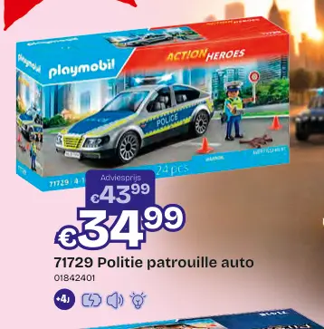 Aanbieding: Politie patrouille auto