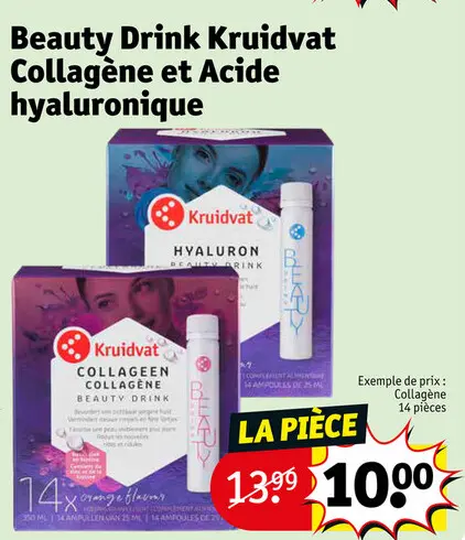 Offre: Beauty Drink Collagène et Acide hyaluronique