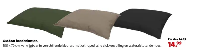 Aanbieding: Outdoor hondenkussen