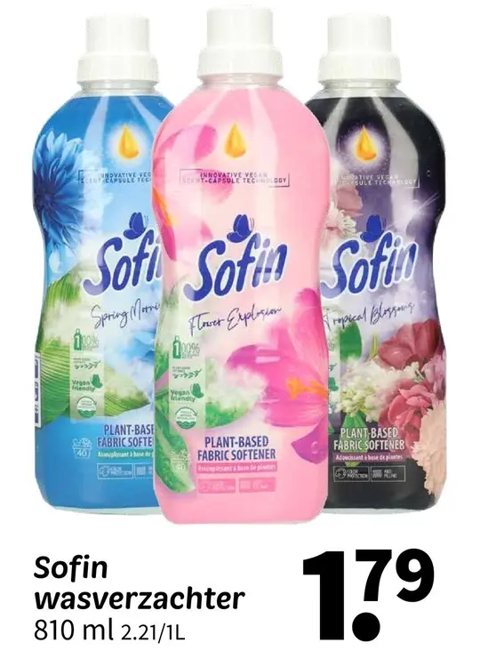 Promotie: Sofin wasverzachter
