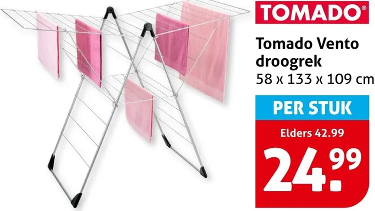 Aanbieding: Vento droogrek