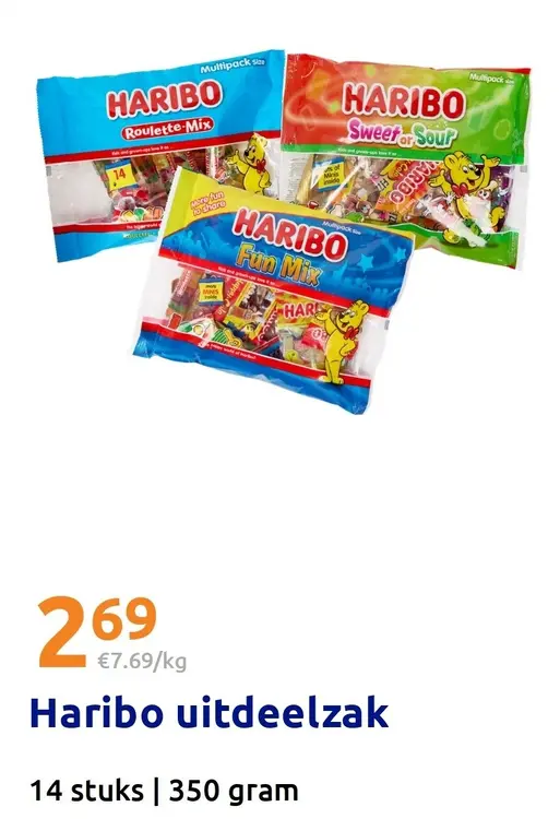 Promotie: Haribo uitdeelzak