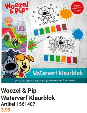 Aanbieding: Waterverf Kleurblok