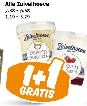 Aanbieding: Alle Zuivelhoeve