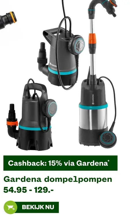 Aanbieding: dompelpompen