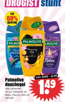 Aanbieding: Palmolive douchegel